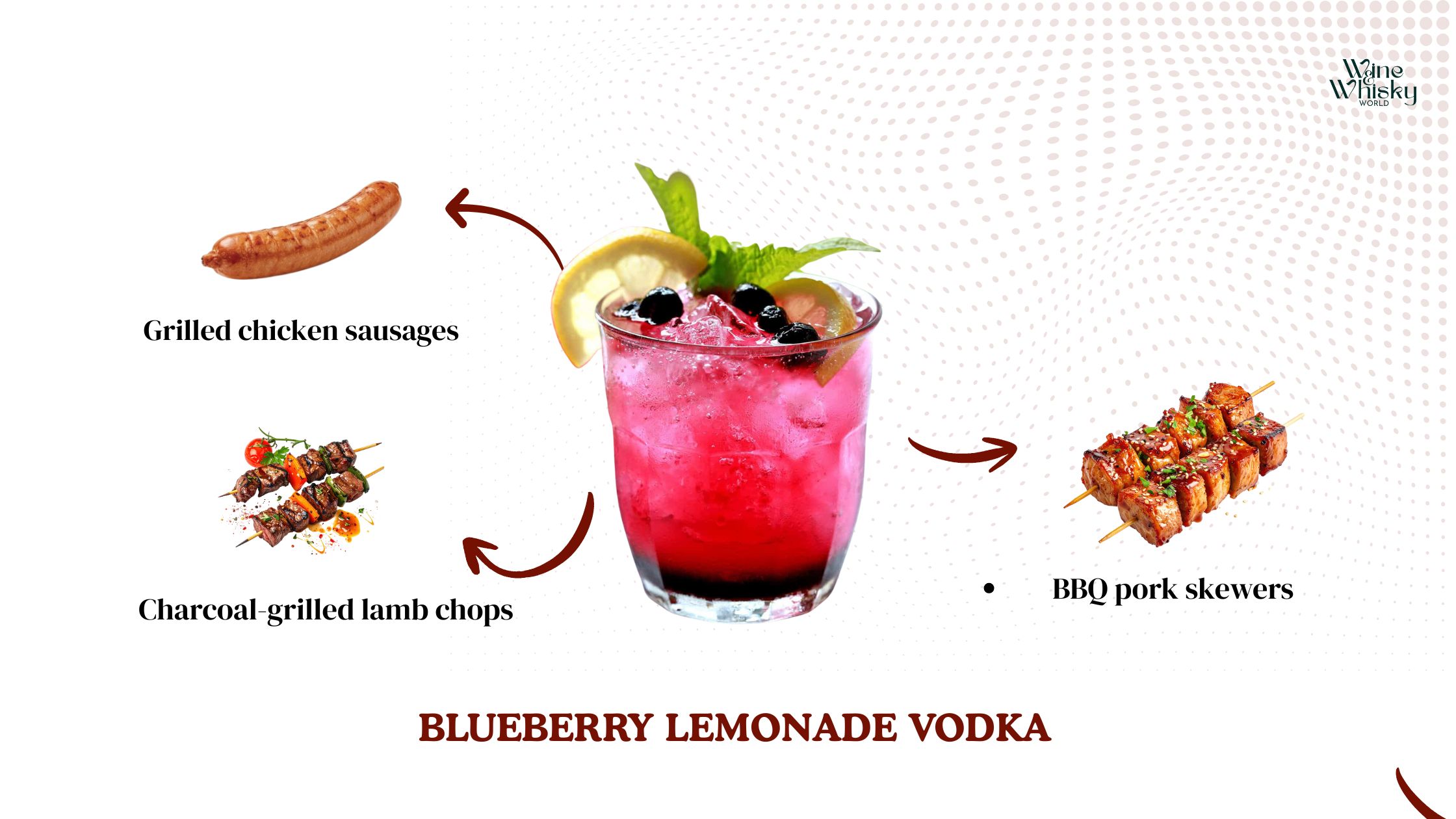 Blueberry Lemonade Vodka cocktail